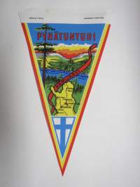 Lappi - Kemijärvi - Pyhätunturi -matkailuviiri / souvenier pennant