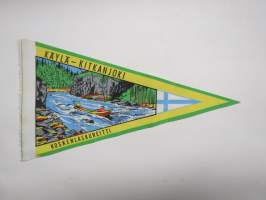 Lappi - Kitkanjoki -matkailuviiri / souvenier pennant