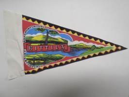 Lappi - Kittilä - Pallastunturi -matkailuviiri / souvenier pennant