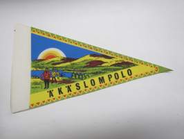 Lappi - Kolari - Äkäslompolo -matkailuviiri / souvenier pennant