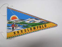 Lappi - Kolari - Äkäslompolo -matkailuviiri / souvenier pennant