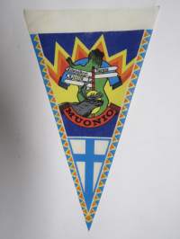 Lappi - Muonio -matkailuviiri / souvenier pennant