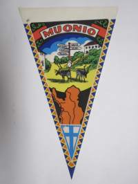 Lappi - Muonio -matkailuviiri / souvenier pennant