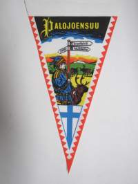 Lappi - Enontekiö - Palojoensuu -matkailuviiri / souvenier pennant