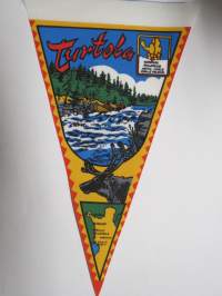 Lappi - Pello - Turtola -matkailuviiri / souvenier pennant