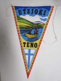 Lappi - Utsjoki - Teno -matkailuviiri / souvenier pennant