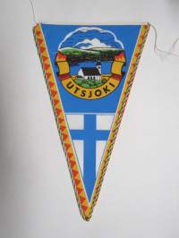 Lappi - Utsjoki -matkailuviiri / souvenier pennant