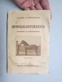 Hevosjalostuksesta Holsteinissa ja Pohjois-Ruotsissa
