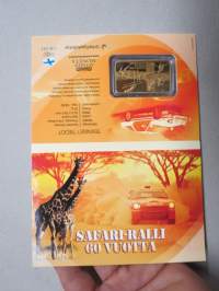 Safari-ralli 60 vuotta, kullattu keräilyharkko - Moneta