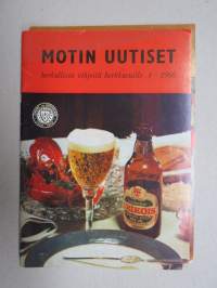 Motin uutiset 1968 nr 4 - herkullisia vihjeitä herkkusuille -Ravintola Motti asiakaslehti / restaurant customer magazine