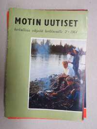 Motin uutiset 1964 nr 2 - herkullisia vihjeitä herkkusuille -Ravintola Motti asiakaslehti / restaurant customer magazine