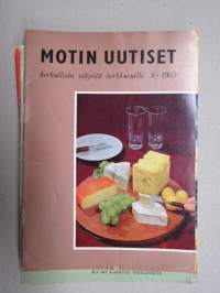 Motin uutiset 1963 nr 4 - herkullisia vihjeitä herkkusuille -Ravintola Motti asiakaslehti / restaurant customer magazine