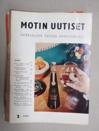 Motin uutiset 1962 nr 2 - herkullisia vihjeitä herkkusuille -Ravintola Motti asiakaslehti / restaurant customer magazine