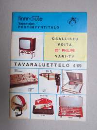 Finnroute - Vapaa-ajan postimyyntitalo - Tavaraluettelo 1969 nr 4 -mail order catalogue