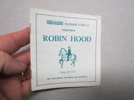 View-Master Robin Hood Bildskivor nr B 3781-2-3 häft