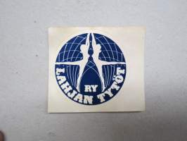 Lahjan Tytöt ry -tarra / sticker