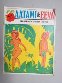 Aatami & Eeva 1969 nr 3 huumoria - piloja - hupia -ajanvietelehti
