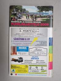 Naantalin ja Raision seudun Puhelinluettelo 2009 (Naantali & Raisio)
