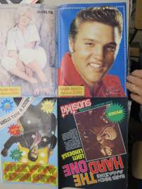 Elvis Presley, Marilyn, Marlon Brando, Jimmy (James Dean) - Hard Rock Magazine - Rock´n Roll Story, 4 posteria