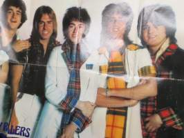 Bay City Rollers - Suosikki-lehden juliste / centerfold poster