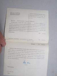 Reservisotamies Taavetti Kauranen, kuollut sodassa 10.8.1941, Valtion tapaturmatoimisto myöntää hautausapua 900 mk -asiakirja