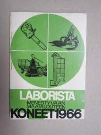 Labor Maatalouskoneet 1966 -luettelo