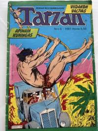 Tarzan 1981 nr 6 -sarjakuvalehti