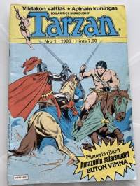 Tarzan 1986 nr 1 -sarjakuvalehti
