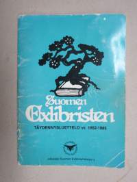 Suomen Exlibristen täydennusluettelo III vv. 1982-1985