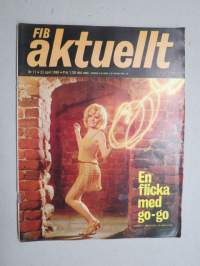 FIB aktuellt 1968 nr 17 -aikuisviihdelehti / adult graphics magzine