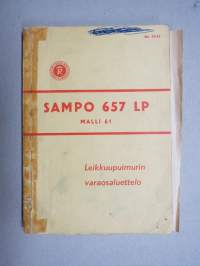 Sampo 657 LP Malli 61 varaosaluettelo