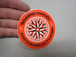 Sampo-Yhtiöt  - Matkavakuutus -tarra