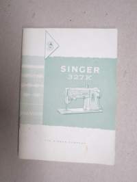 Singer 327 K Sewing Machine -käyttöohjekirjaan liittyvä kuvasto