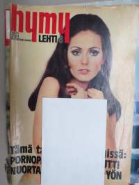 Hymy 1971 nr 8 -aikuisviihdelehti / adult graphics magazine
