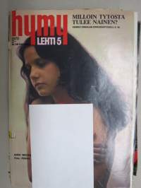 Hymy 1970 nr 5 -aikuisviihdelehti / adult graphics magazine