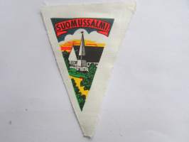 Suomussalmi -kangasmerkki, matkailumerkki, leikkaamaton