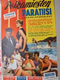 Poikamiesten paratiisi -elokuvajuliste / movie poster