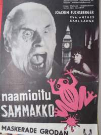 Naamioitu sammakko -elokuvajuliste / movie poster