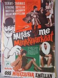 Mitäs me minkkivarkaat -elokuvajuliste / movie poster