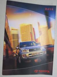 Toyota Rav 4 -myyntiesite / sales brochure