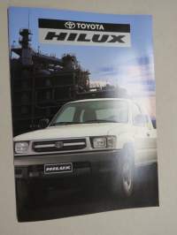 Toyota Hilux -myyntiesite / sales brochure