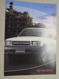 Toyota Hilux -myyntiesite / sales brochure