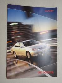 Toyota Camry -myyntiesite / sales brochure