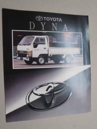 Toyota Dyna -myyntiesite / sales brochure