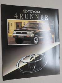 Toyota 4 Runner -myyntiesite / sales brochure