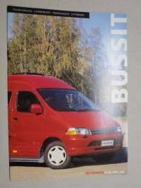 Toyota Hiace bussit -myyntiesite / sales brochure