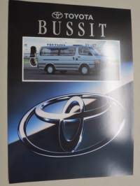 Toyota Hiace bussit -myyntiesite / sales brochure