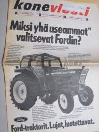 Koneviesti 1975 nr 11 - sis, mm. Seuraavat artikkelit, Viljelyn rajat, Jaakko Kiviniemi - Puimurikin on puhdistettava, Maatalouden konetöden ohjehinnat -75, ym.