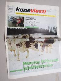 Koneviesti 1999 nr 3 - Jälkiasennusturbolla lisää potkua, Koneviesti esittelee: Hardi Twin - Hinattava versio, Kasvin suojelu, Kahmarileikkuri, ym.