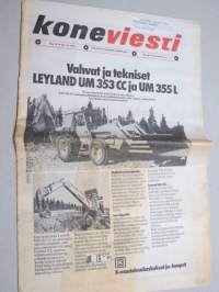 Koneviesti 1977 nr 21 - Sata litraa hehtaarille?, Kaksi ruosteenpoisto-ainetta, Kotimainen olkikattila sarjavalmstukseen, Puolasta palattua, ym.